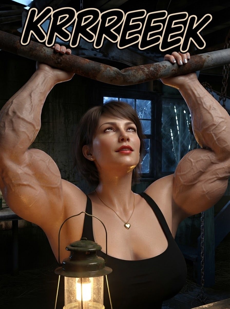 True Size Part 1, page 102 — AI female muscle growth comic
