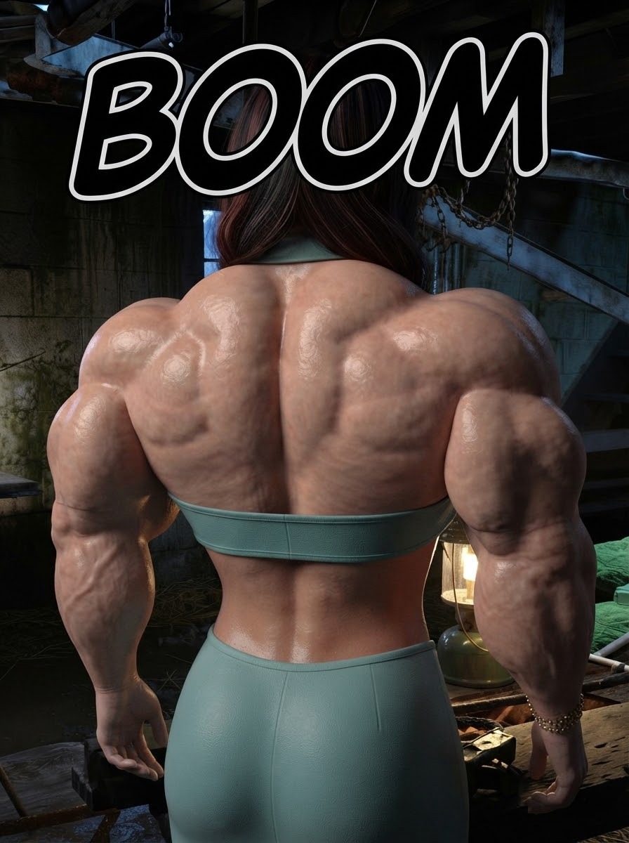 True Size Part 1, page 29 — AI female muscle growth comic