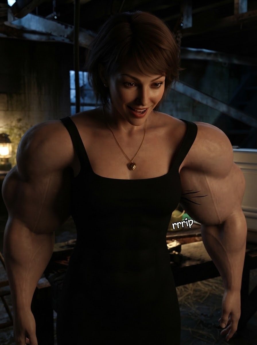 True Size Part 1, page 89 — AI female muscle growth comic