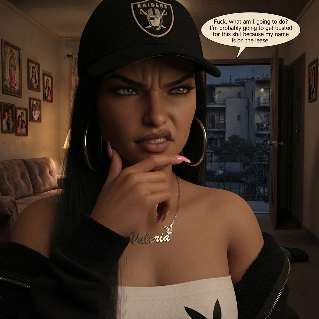 Valeria The Zappening., page 2 — AI female muscle growth comic